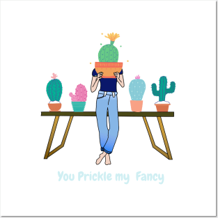 You Prickle my Fancy (light text) Posters and Art